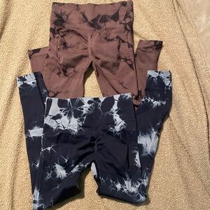 Tie dye Leggings (2)